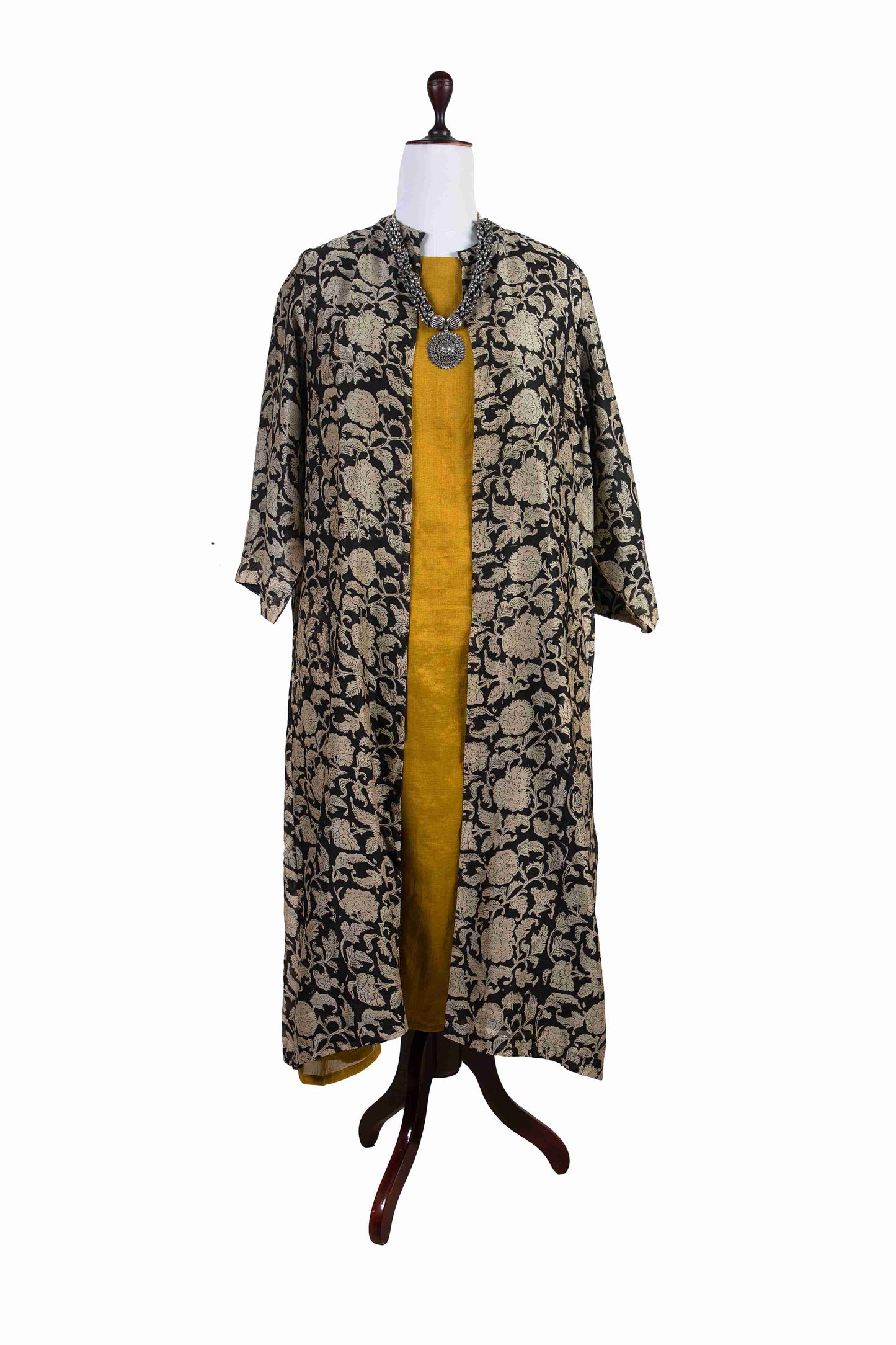 Chanderi Jacket Dress